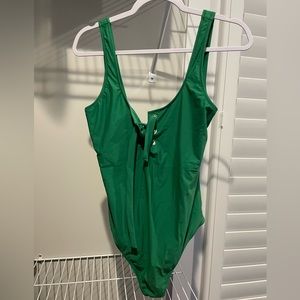 Aerie Green XL one piece swimsuit